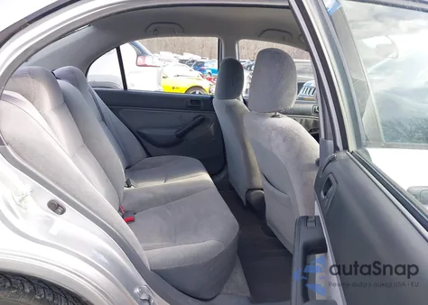 2001 Honda Civic Lx z USA, uszkodzony, nr VIN 1HGES16571L038691